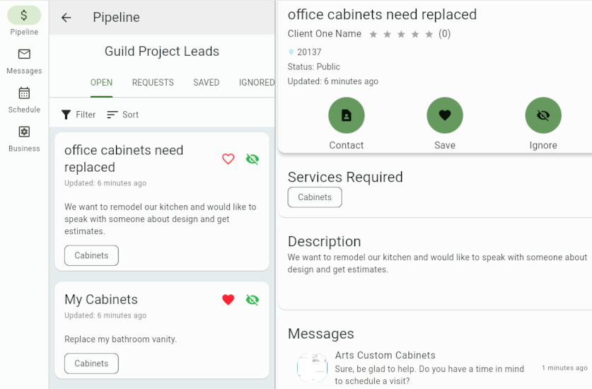 App screenshot